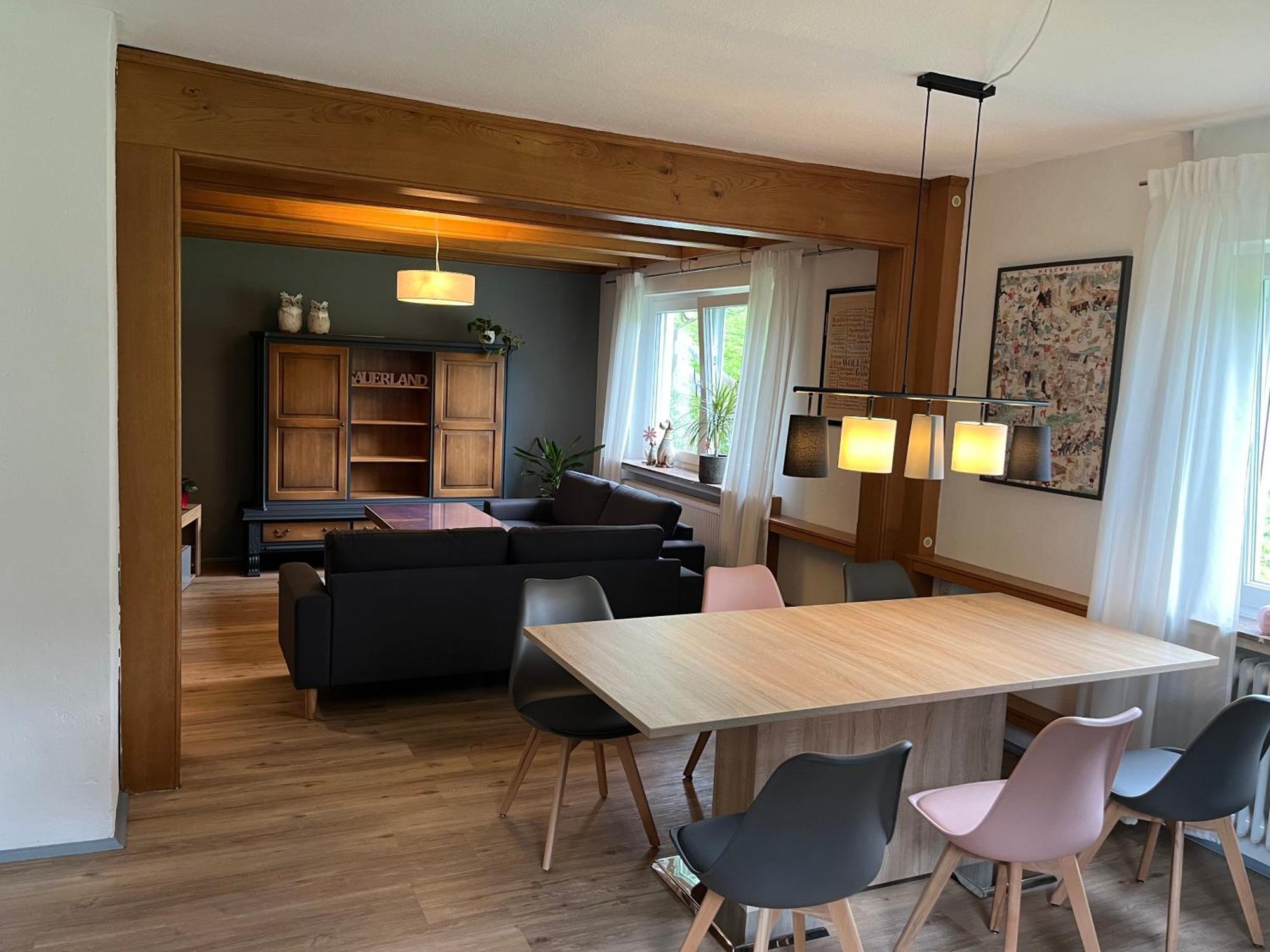 Modernisierte Ferienwohnung Im Schoenen Sauerland Meschede Exterior foto